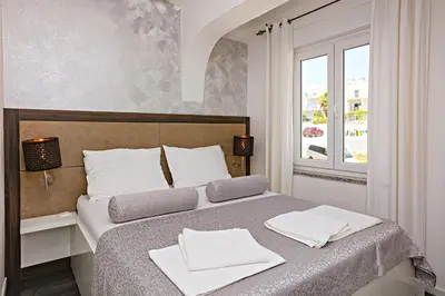 Krevet ili kreveti u jedinici u objektu Apartment Zecevo Rtic 8366d