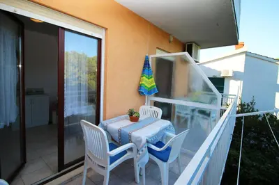 Balkon ili terasa u objektu Apartments with a parking space Bilo, Primosten - 9467