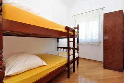 Krevet ili kreveti u jedinici u objektu Apartments with parking space Vodice - 10022