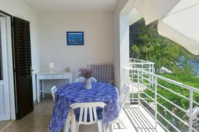 Balkon ili terasa u objektu Apartments by the sea Stupin Celine, Rogoznica - 10321