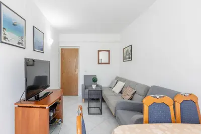 TV i/ili zabavni centar u objektu Apartment Zecevo Rtic 10334a