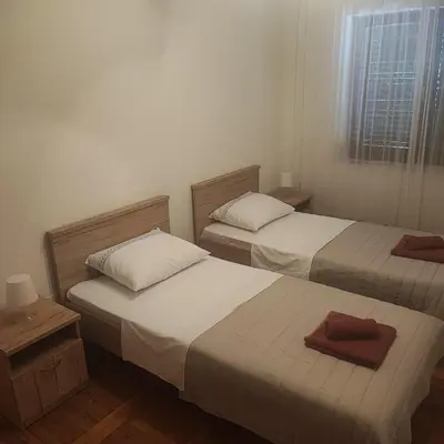 Krevet ili kreveti u jedinici u objektu Apartments and Room Kiko
