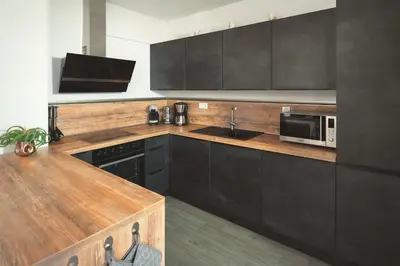 Kuhinja ili čajna kuhinja u objektu Villa Ocean Breeze - Meerblick - zwei Küchen