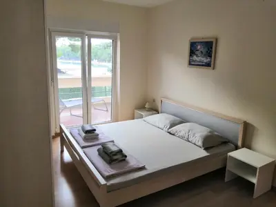 Krevet ili kreveti u jedinici u objektu Apartments Brlečić
