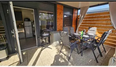 Balkon ili terasa u objektu Mobile home Pelin with shared pool