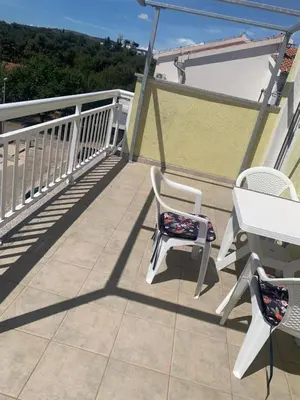 Balkon ili terasa u objektu Deep Blue Sea view apartments Vodice