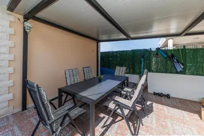 Balkon ili terasa u objektu Beach House Kocer