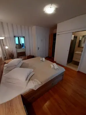 Krevet ili kreveti u jedinici u objektu Apartments Adria