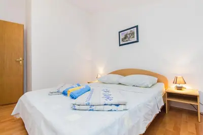 Krevet ili kreveti u jedinici u objektu Apartmani Maestral