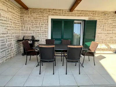 Tlocrt objekta Dovolená bez starostí - Apartmány Murter