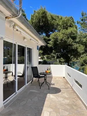 Balkon ili terasa u objektu Bronislovas holiday home
