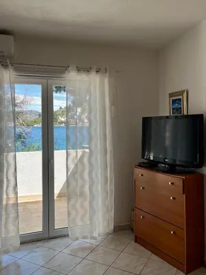 TV i/ili zabavni centar u objektu Bronislovas holiday home 1