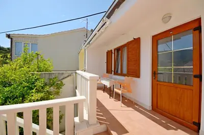 Balkon ili terasa u objektu Apartments Hrgovic