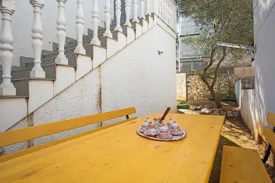 Balkon ili terasa u objektu Apartments Rose Brodarica