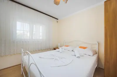 Krevet ili kreveti u jedinici u objektu Apartments Rose Brodarica
