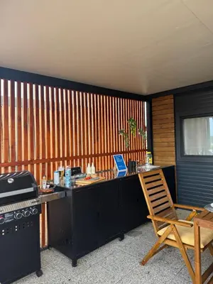 Tlocrt objekta Sunny Stay - Mobile home in a campsite with a pool, few steps from the beach