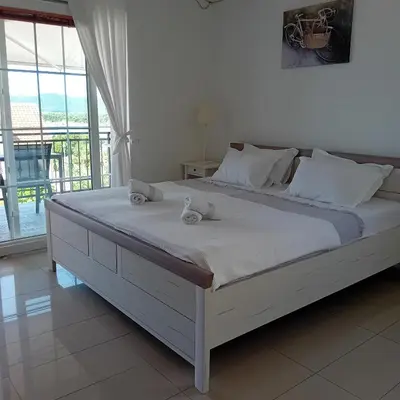 Krevet ili kreveti u jedinici u objektu Apartments Gverić