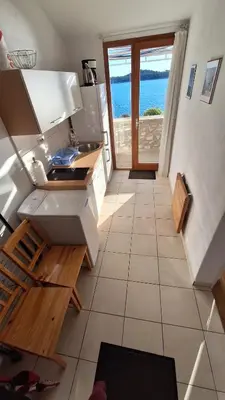 Kuhinja ili čajna kuhinja u objektu Studio Apartment Portal