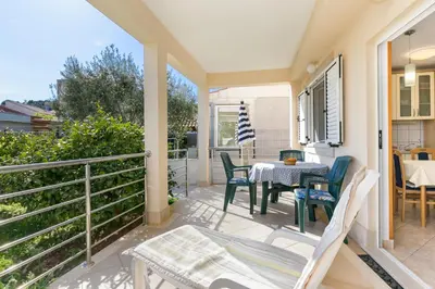 Balkon ili terasa u objektu Apartments by the sea Razanj, Rogoznica - 23793