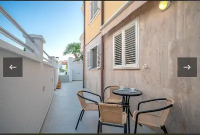 Tlocrt objekta Apartmani Marina Vodice