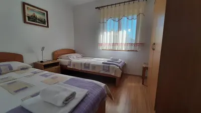 Krevet ili kreveti u jedinici u objektu Apartman Miljenko TERASEA