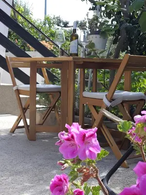 Balkon ili terasa u objektu Kunfin