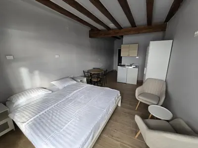 Krevet ili kreveti u jedinici u objektu La Vie Seaside Residences