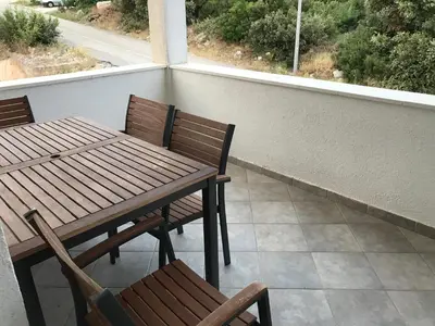 Balkon ili terasa u objektu Apartments Angela