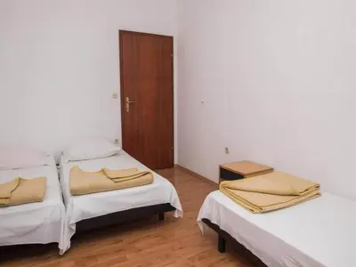 Krevet ili kreveti u jedinici u objektu Apartment in Šibenik by Sandy Beaches