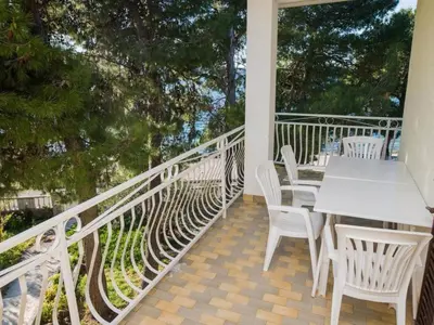 Balkon ili terasa u objektu Apartment in Šibenik by Sandy Beaches