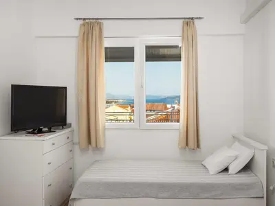 TV i/ili zabavni centar u objektu Studio in Vodice near Blue Beach