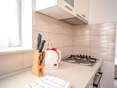 Kuhinja ili čajna kuhinja u objektu Studio in Vodice near Male Vrulje Beach