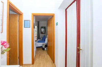 Krevet ili kreveti u jedinici u objektu Apartments by the sea Sparadici, Sibenik - 24300