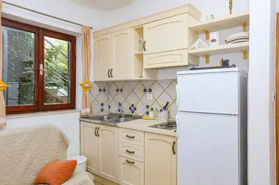 Kuhinja ili čajna kuhinja u objektu Apartments by the sea Sparadici, Sibenik - 24300