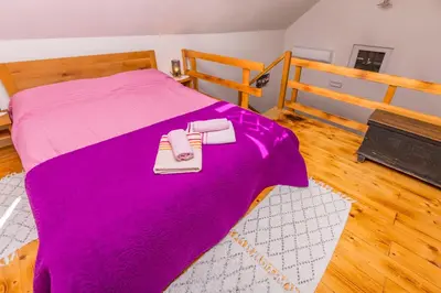 Krevet ili kreveti u jedinici u objektu House Moj mir