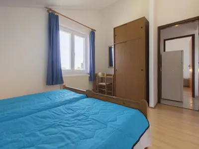 Krevet ili kreveti u jedinici u objektu Apartment in Brodarica by Sandy Beach