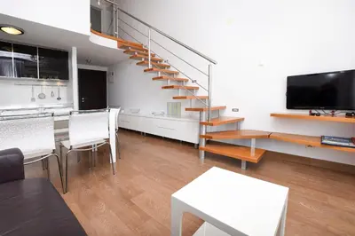 TV i/ili zabavni centar u objektu Apartment Marin
