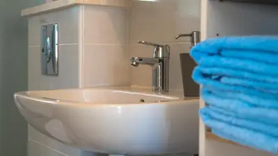 Kupaonica u objektu Apartments Ruzic