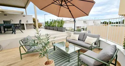 Balkon ili terasa u objektu Apartman Nocturno