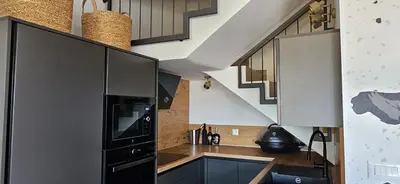 Kuhinja ili čajna kuhinja u objektu Apartman Nocturno