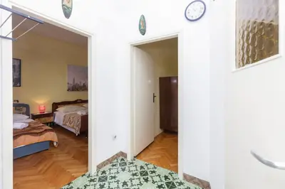 Krevet ili kreveti u jedinici u objektu Apartments with WiFi Sibenik - 24358