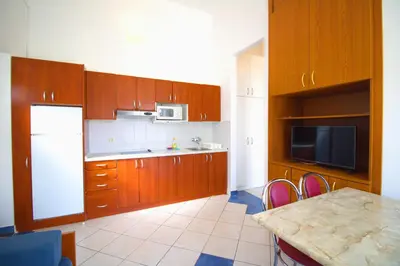 Kuhinja ili čajna kuhinja u objektu Apartman Mir