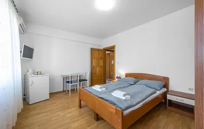 Krevet ili kreveti u jedinici u objektu Amazing Apartment In Dubravice With Wifi