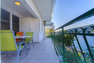 Balkon ili terasa u objektu Apartment Jelka