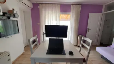 TV i/ili zabavni centar u objektu Holiday Home Dutch