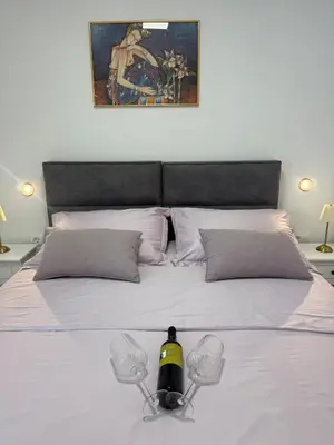 Krevet ili kreveti u jedinici u objektu Simun apartman