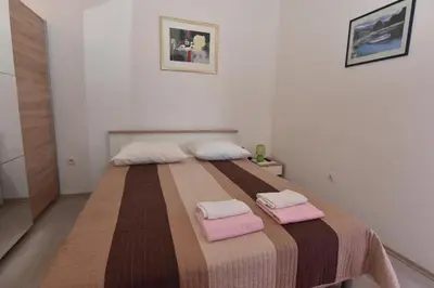 Krevet ili kreveti u jedinici u objektu Sonja Apartments