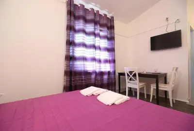 Krevet ili kreveti u jedinici u objektu Sonja Apartments