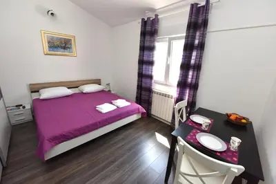 Krevet ili kreveti u jedinici u objektu Sonja Apartments