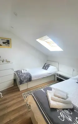 Krevet ili kreveti u jedinici u objektu Pirovac Olea apartment